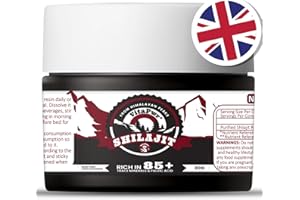 VITAPWR Pure Himalayan Shilajit Resin 30g | 100% Vegan Gold Grade Original Shilajit with 85+ Minerals, Rich in Fulvic & Humic Acid | Immune Support, Stamina & Vitality Booster for Men and Women | Lab-Tested.