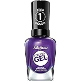Sally Hansen Miracle Gel Nail Polish At-home gel manicure, 57 Purplexed, Purple Shades - 14.7 ml