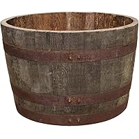 Temesso Halbes Fass aus einem originalen schottischen Whiskyfass (Natur)