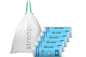 Strapper® Code O 125 Bolsas de Residuos - Adecuado para Cubo de Residuos Brabantia - 30 litros - 125 bolsas de basura O