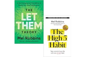 Mel Robbins Collection 2 Books Set (The Let Them Theory & The High 5 Habit)