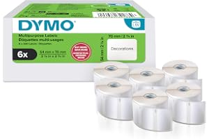 Dymo Autentisk LabelWriter Extra stora fraktetiketter | 104 mm x 159 mm