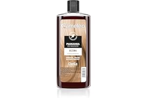 Cameleo – Farba do włosów z wodą kokosową – beżowa – bez żółtych odcieni, półtrwała farba do włosów – do włosów rozjaśnionych, siwych – farba i pielęgnacja – bez parabenów – 200 ml