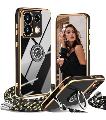 Xiaomi Redmi Note 13 Pro Plus Hülle Mit Kette – Herz-Love Design, Silikon Mit Umhängeband, Inkl. Kordel