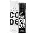 WILD STONE CODE Chrome Long Lasting No Gas Body Chrome Black Perfume Spray For Men, 150Ml