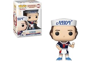 ‎FUNKO Funko Pop! Vinyl: Television: Stranger Things: Steve Harrington mit Hat and Ice Cream - Vinyl-Sammelfigur - Geschenkidee - Offizielle Handelswaren - Spielzeug Für Kinder und Erwachsene