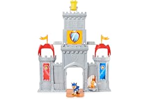 Paw Patrol, Castello Quartier Generale Rescue Knights, Set di gioco personaggio di Chase e accessori inclusi, Giochi bambini dai 3 anni in su