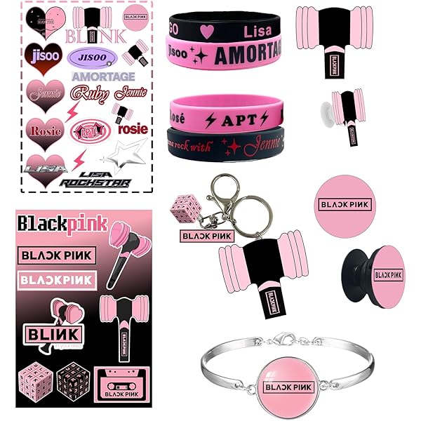 Zestaw prezentów Blackpink, 176 Kawałki Blackpink Fanware