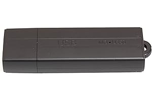 sellgal-tec ® MQ-U350DE mod anthrazit - Diktiergerät mit Aufnahmeaktivierung durch Geräusche oder Daueraufnahme. Bis zu 18 Tage Standby, Diktiergerät, Stick 16GB