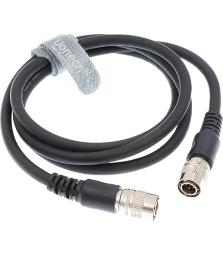 Alvin Kabel 4 Pin Hirose Stecker auf USB Datenkabel für Kamera Computer Video 1M