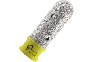 Fresa Diamantata 20mm per Allargamento Sagomatura Rifilatura di Fori Esistenti in Piastrelle Porcellana Ceramica Marmo Granito Pietra Artificiale M14 Filettatura SANLEETEK