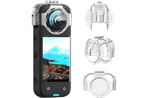 BeisDirect Osłona obiektywu do kamery sportowej Insta360 X3, ochrona przed zaparowaniem, osłona obiektywu kamery sportowej do akcesoriów Insta 360 X3