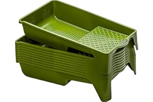 ‎COLORUS Colorus 10 x Farbwanne 15 x 32 cm | Lackschale aus hochwertigem Kunstsoff | Lackierwanne 300ml | Farbschale Lackwanne für Farbwalzen bis 11cm