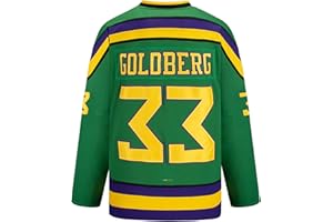 Gmjay # Mighty Ducks Hockey sobre Hielo Jersey Película Letras Números S-XXXL