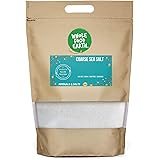 Wholefood Earth Coarse Sea Salt - GMO Free - Vegan - Dairy Free - Unrefined, 3 kg
