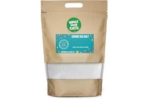 Wholefood Earth Coarse Sea Salt 3 kg | GMO Free | Additive Free