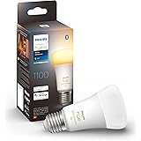 Philips Hue White Ambiance Lampadina Smart LED, Bluetooth, Dimmerabile, E27, 8W