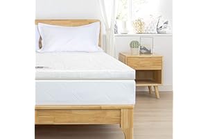 ‎BEDSTORY BedStory Harter Topper 140x200cm-5cm Höhe Zwei Härtegrade H3&H4 Matratzentopper,7-Zonen-Matratzenauflage aus Kaltschaum, Matratzentopper für Boxspringbett Wohnwagen Schlafsofa
