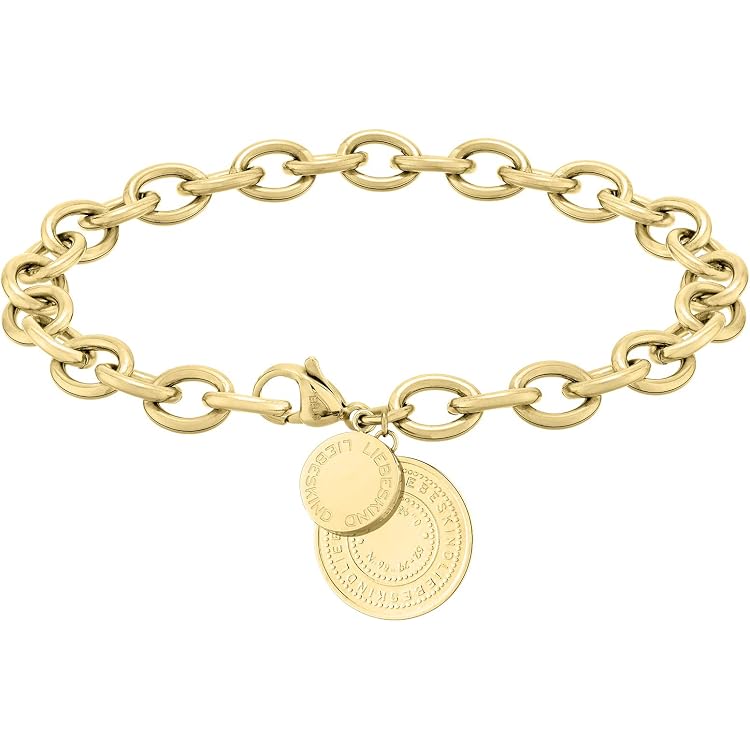 Liebeskind Berlin Kette mit Anhänger In Liebe Edelstahl, Ein echtes