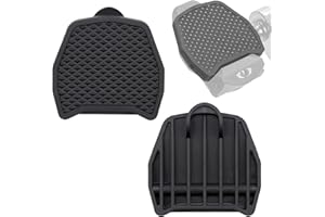 DULUOK 1 Paire Pédale Pad Compatible avec Les Pédales Shimano SPD-SL, Adaptateur de Plaque pour Pédales Automatiques SPD-SL Adaptateur Pedale Plate Conversion de Pédale Plate Noir