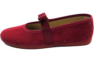 PULIDINES - manoletina de serratex con Lazo Zapatero de Goma para niña Niñas