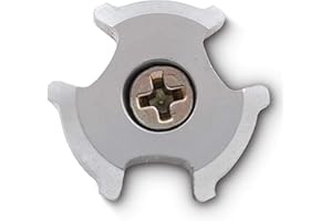 Simms Wading Boot Cleats, 10 Count, Fishing Boot Studs Vibram Soles, Corrosion-Free with Extra-Grip Carbide Chips, USA Made