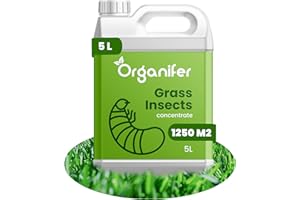 Concentrado De Césped - (5 L Por 1250 M2) - Cuidado Del Césped - Fertilizante Para Césped - Fertilizante - Fertilizante Líquido - Césped Saludable - Césped Más Verde - Organifer