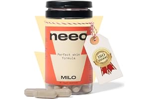 NEEO | Traitement Acné Extra Puissant | Naturel, Sans Allergène | Anti Acne Hormonal, Anti Imperfection, Anti Tache Visage et Boutons | Zinc, Bardane, Ortie + Vitamines B2 et B3 | 30 Gélules Anti Acné