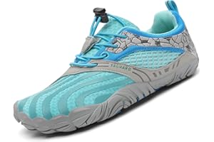 SAGUARO Unisex-Kinder Barfußschuhe Schnell Trocknend Wanderschuhe Leicht Laufschuhe Gr.24-36