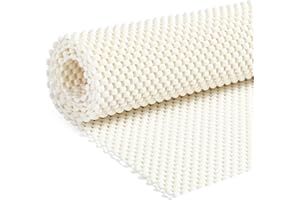 MAIYADUO Multipurpose Non Slip Mat 60x150 cm, Anti Slip Rug Underlay, Thick Rug Gripper, Used on Laminate, Wooden, Tile Floors, for Home, Office, Car, Drawer Liners