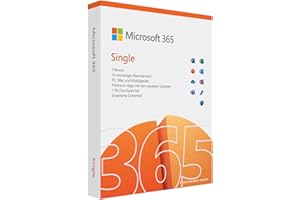 Microsoft 365 Individual - 1 PC/MAC, 1 año - DE - Caja, Negro, (QQ2-01421)