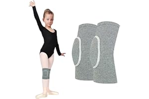 JUNUNDJING Ginocchiere Morbide per Bambin, Tutore Ginocchio, Ginocchiere Palestra, Gomitiere Palestra, Ginocchiera Sportiva, Ginocchiere Pallavolo/Danz/Basket/Crossfit