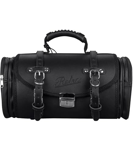 Produktbild von Higyee Motorrad-Rücksitztasche - Retro-Motorrad-Hecktasche | Multifunktionale Gepäcktasche Für Motorräder