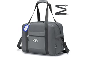 SPAHER Borsone da Viaggio British Airways 40x30x15 Bagaglio a Mano Air france Borsone Palestra Sportiva Grande 20L Donna Uomo Impermeabile Pieghevole Borsa da Viaggio Fitness Travel Duffel Cabin Bag
