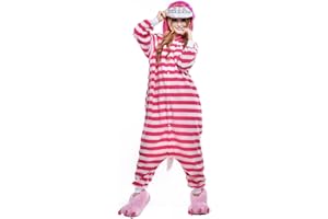 VENASTER Cosplay Adulte Pyjamas Unisexe Onesies Deguisement Animaux Grenouillères Romper Pajamas Vêtements de Nuit Carnaval Costumes Siamois
