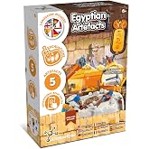 Science4you Egyptian Excavation Kit for Kids - Learn About Ancient Egypt with this Excavation Kit, Discover the 5 Egyptian St
