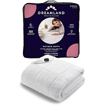Dreamland Velvety Electric Heated Throw Grey and Red Check – 135 x 180cm :  Amazon.co.uk: Home u0026 Kitchen