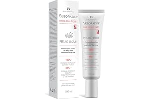 Seboradin Exfoliante para el Cuero Cabelludo 100ml | Con Ácidos AHA Equilibra el Nivel de Sebo | Para Pieles Grasas y Secas | Purifica el Cuero Cabelludo
