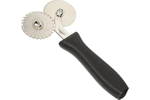 Paderno 18325-03 Rotella Taglia Pasta, Lama Doppia, in Acciaio Inox