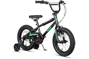AVASTA 12 14 16 Pulgadas Bicicleta Infantil Estilo BMX con estabilizadores para niños pequeños de 1-8 años niños niñas Múltiples Colores