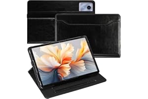 E NET-CASE Custodia con portapenna per Lenovo Tab M11 (TB330FU / 331FC) 11 pollici 2024 Tablet,Xiaomi Redmi Pad SE 2023,Custodia protettiva con slot per documenti e vista multi-angolare