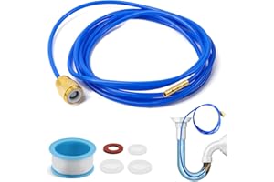 UGBO Nettoyeur de Tuyaux Tuyau Déboucheur Canalisation Déboucheur Haute Pression avec Adaptateur Facile Des Tuyaux Éviers