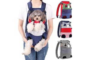 JRANTER Pet Carrier Backpack for Small Medium Dogs Cats,Adjustable Pet Front Backpack Travel Bag, Legs Out