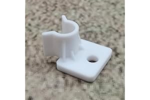 ULEIVA Ersatz Tür Verschluss kompatibel mit Amica Kühlschrank Gefrierfachtür Einrastaufnahme