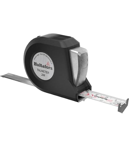 Mètre Ruban De Poche BMI 2 Mètres - Avec Clip Ceinture, Graduation En Mm - Multicolore, Compact