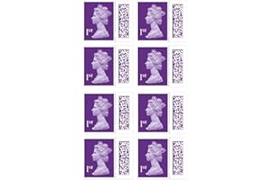 GOVLAX GROUP 1st Class Stamps - 8 Pack Self-Adhesive UK Letter Postage Stamps with Barcode