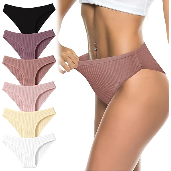 Relivira Auslaufsichere Damenunterwäsche - Hohe Taille - Atmungsaktiv - 3er Set