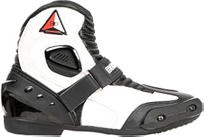 Bohmberg Audax Herren Motorradstiefel-Biker Boots-Sport Motorrad Stiefel aus echtem Leder-Leicht und Atmungsaktiv, mit verstärkten Protektoren