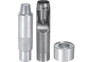 QUARKZMAN Öljettstansare 20 mm / 0,79 tum hålläder stansare 20 mm verktyg installationssats verktyg för att ställa in öljette