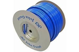 John Guest - Tubo dell'acqua blu da 12 mm, diametro esterno 12 mm, diametro esterno 9 mm, 10 m